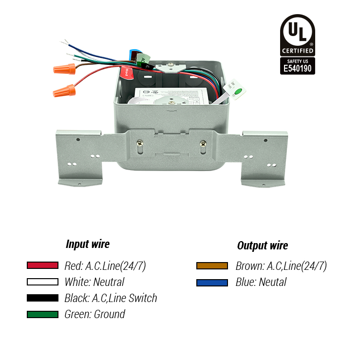 J-Box Emergency Battery Backup