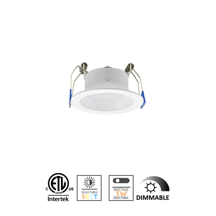 RD14- 2/4/6Inch 5CCT 3Wattage Remodel Downlight