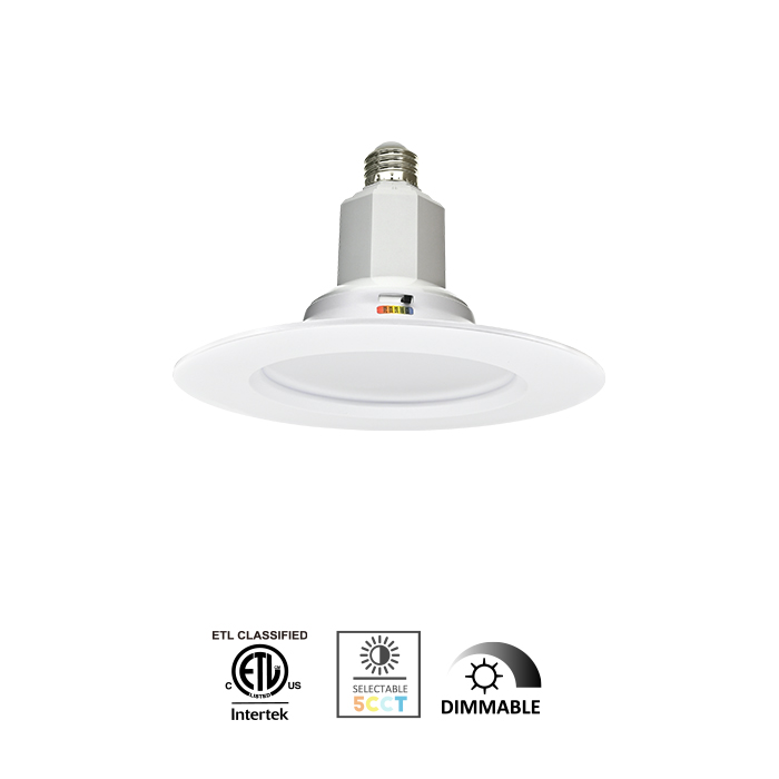 RF12- 6Inch Adjustable Recessed Retrofit Downlight