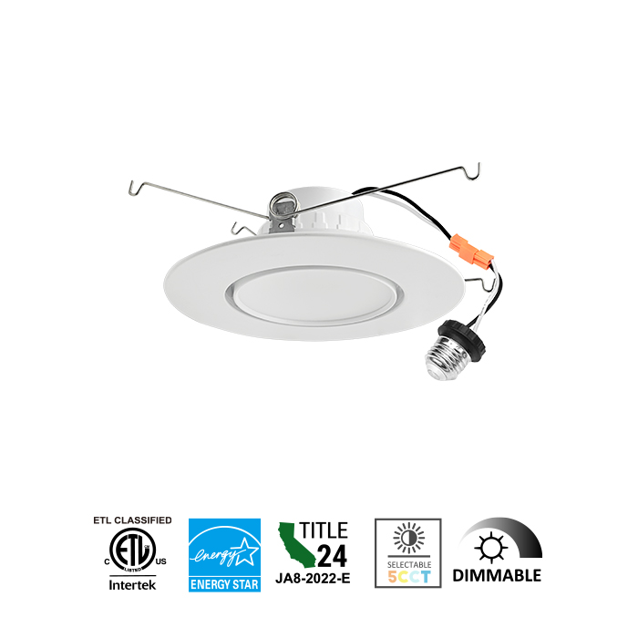 4/6Inch 5CCT Gimbal Retrofit Kit Downlight