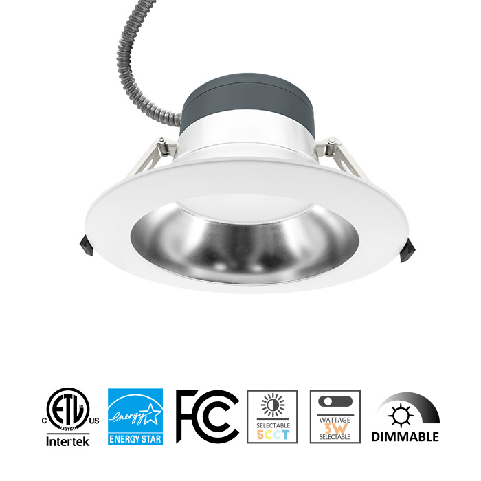 CD03- 4/6/8/10Inch Specular Reflector Commercial Downlight