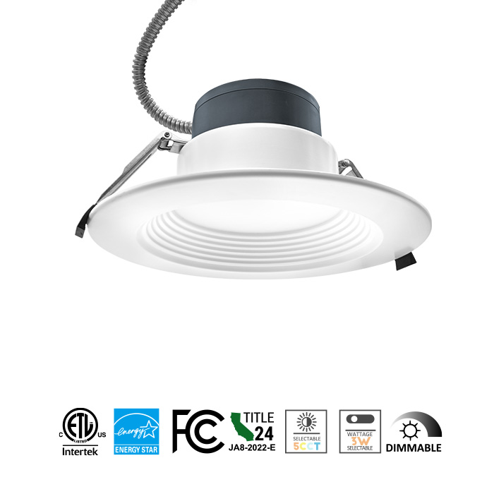 CD04- 4/6/8/10Inch 5CCT 3Wattage Commerical Downlight